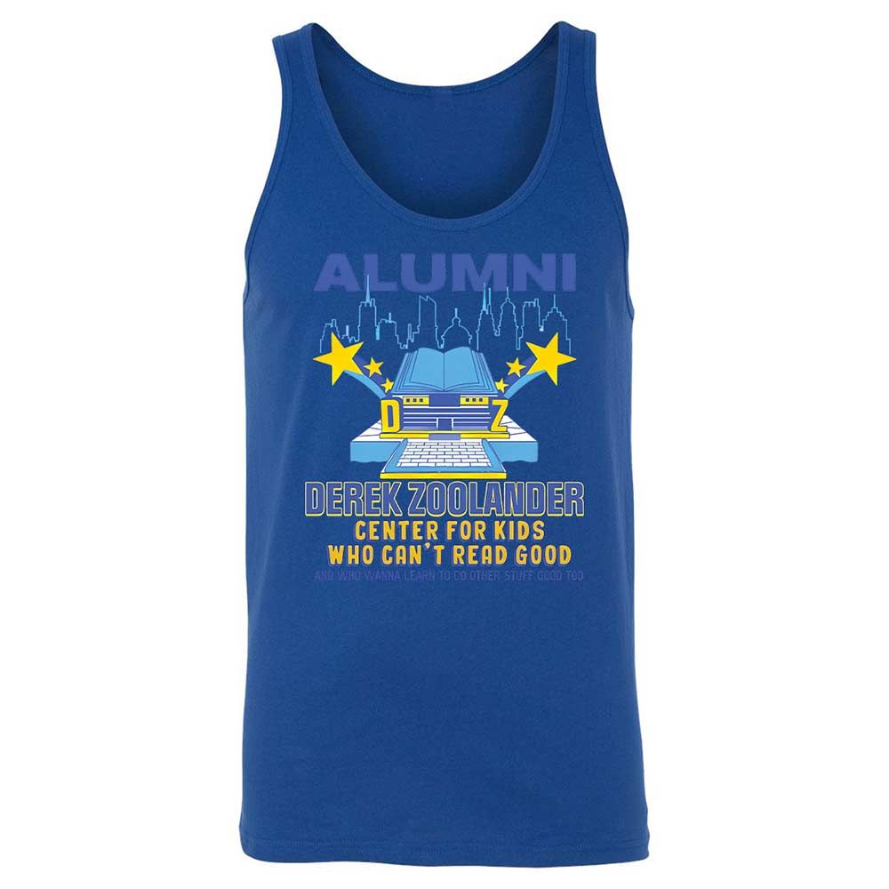 Unisex Jersey Tank - QAJKCLWC - True Royal - 4