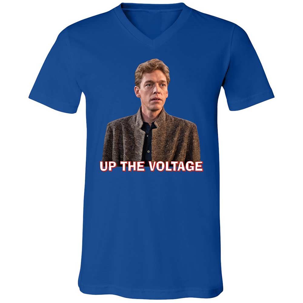 Unisex V-Neck T-Shirt - GU13KH3U - True Royal - 4