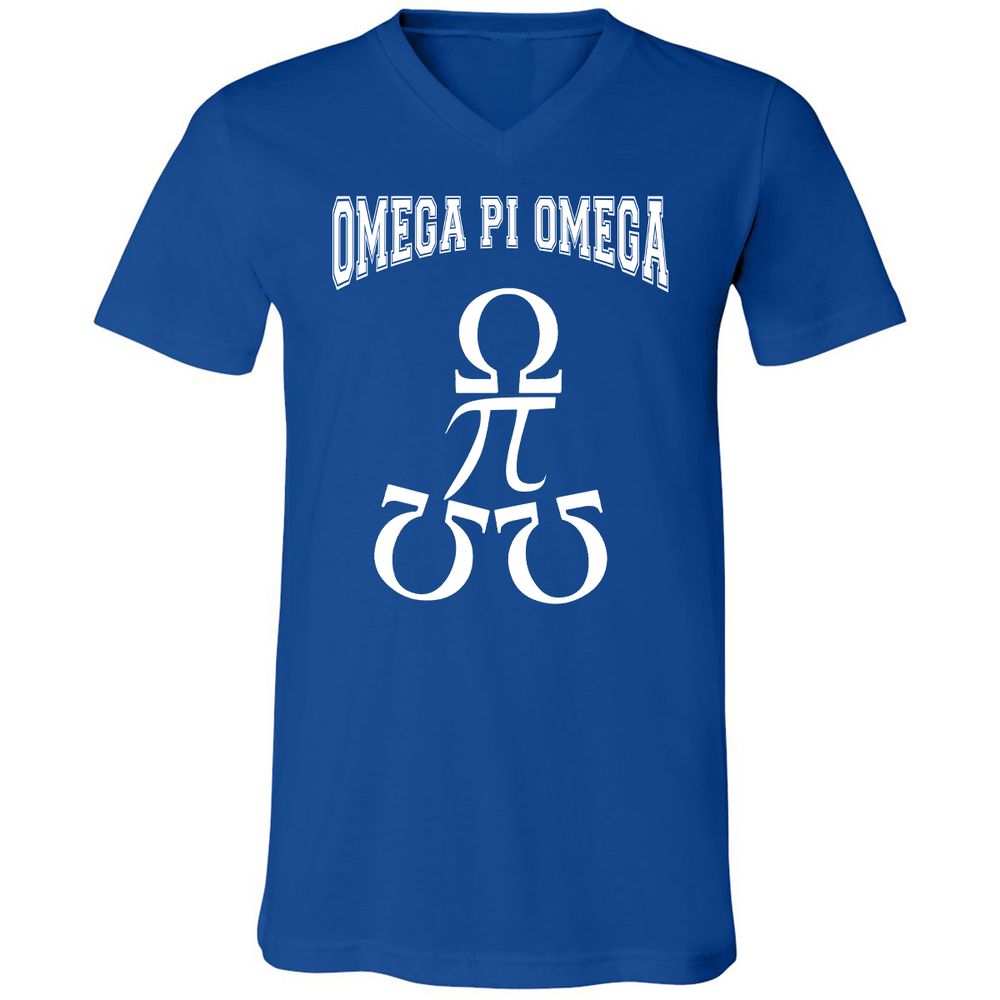 Unisex V-Neck T-Shirt - MTV8D1KS - True Royal - 4