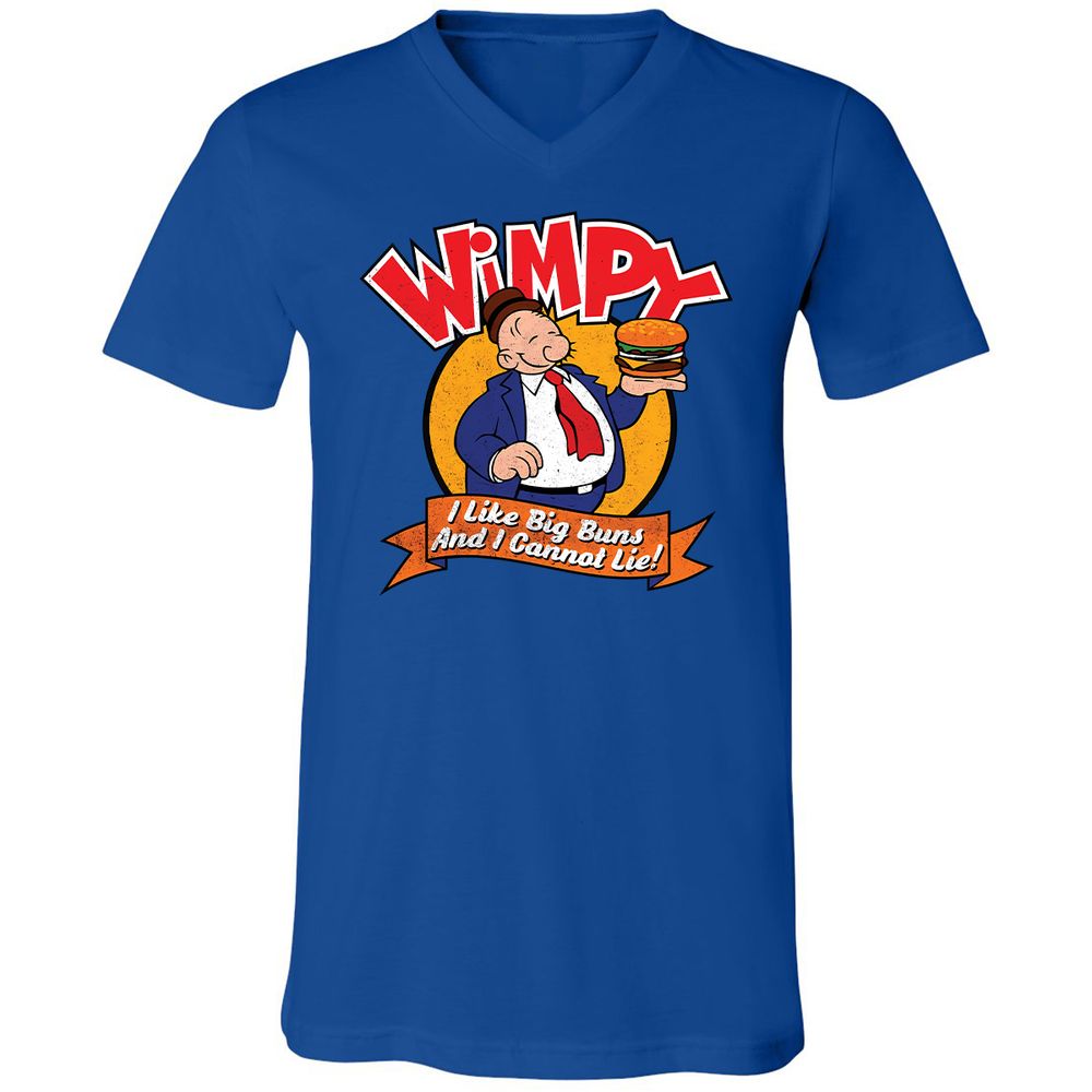Unisex V-Neck T-Shirt - XCSNX7C6 - True Royal - 4