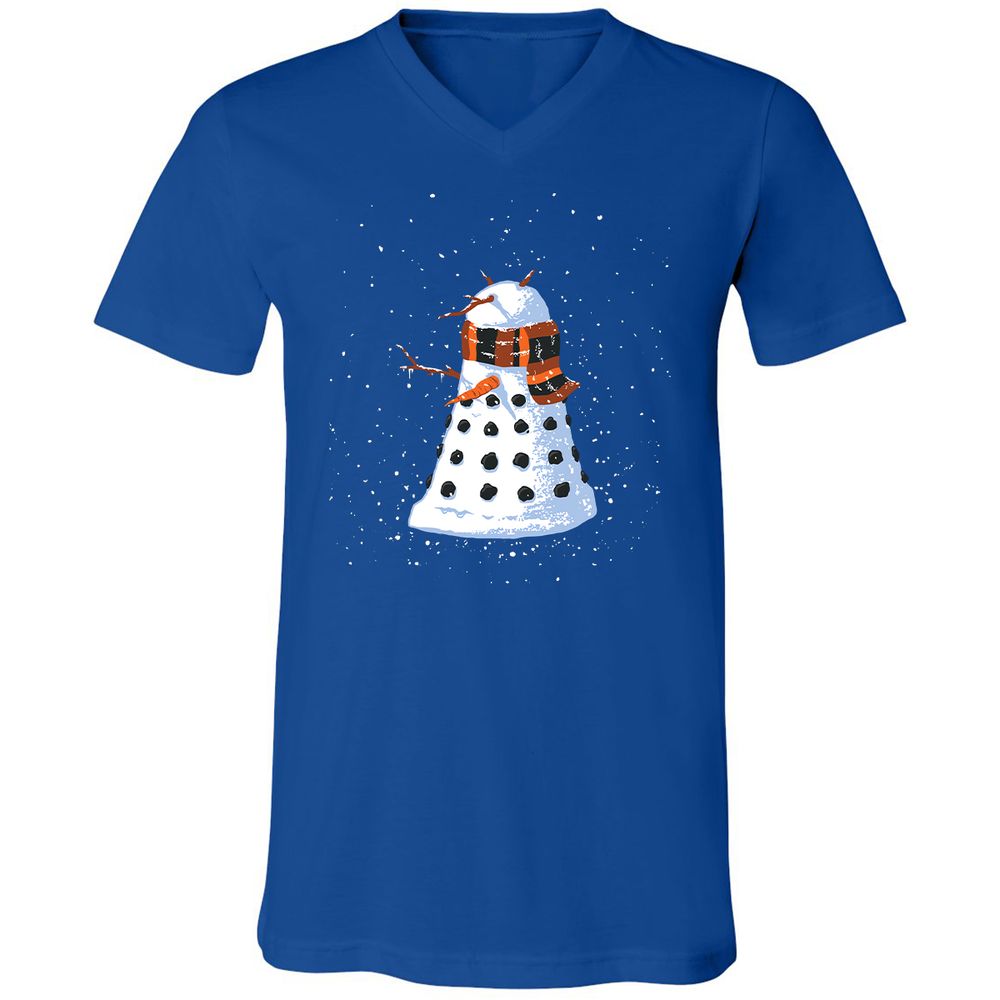 Unisex V-Neck T-Shirt - RRLM7KML - True Royal - 4
