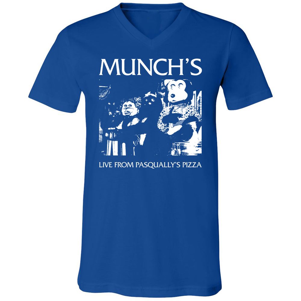 Unisex V-Neck T-Shirt - 77PBSNG3 - True Royal - 4