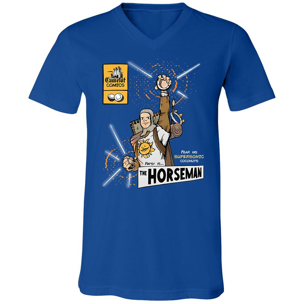 Unisex V-Neck T-Shirt - RZKMY2K8 - True Royal - 4