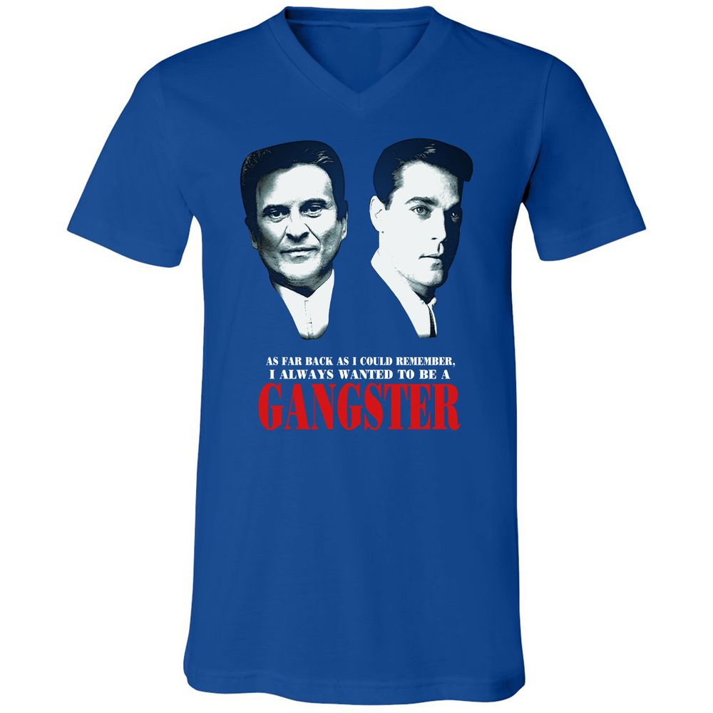 Unisex V-Neck T-Shirt - NXAVA7EM - True Royal - 4