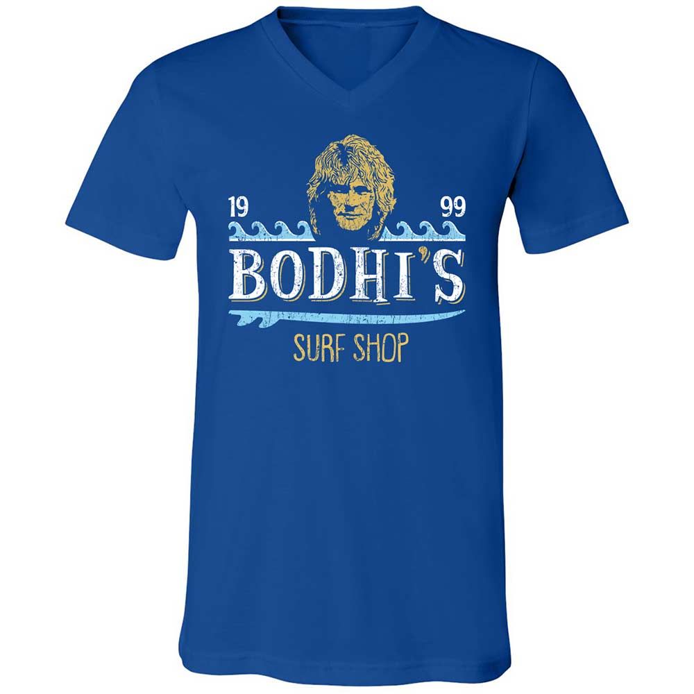 Unisex V-Neck T-Shirt - 1MEY3HEL - True Royal - 4