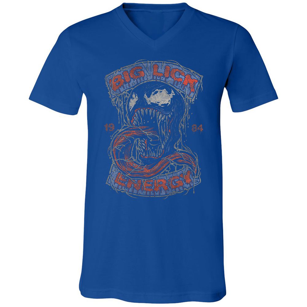 Unisex V-Neck T-Shirt - JACVDJXU - True Royal - 4