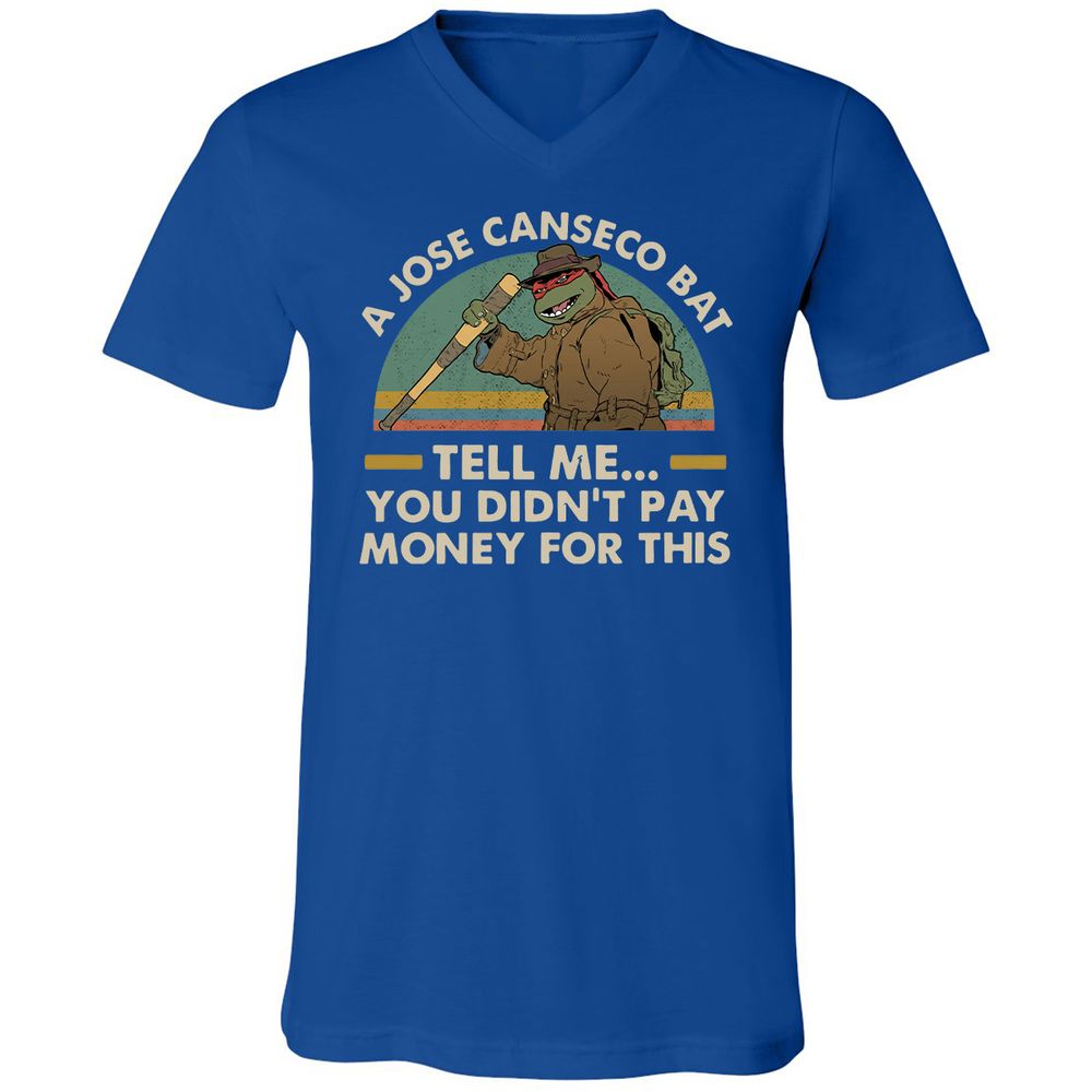 Unisex V-Neck T-Shirt - YM4362FG - True Royal - 4