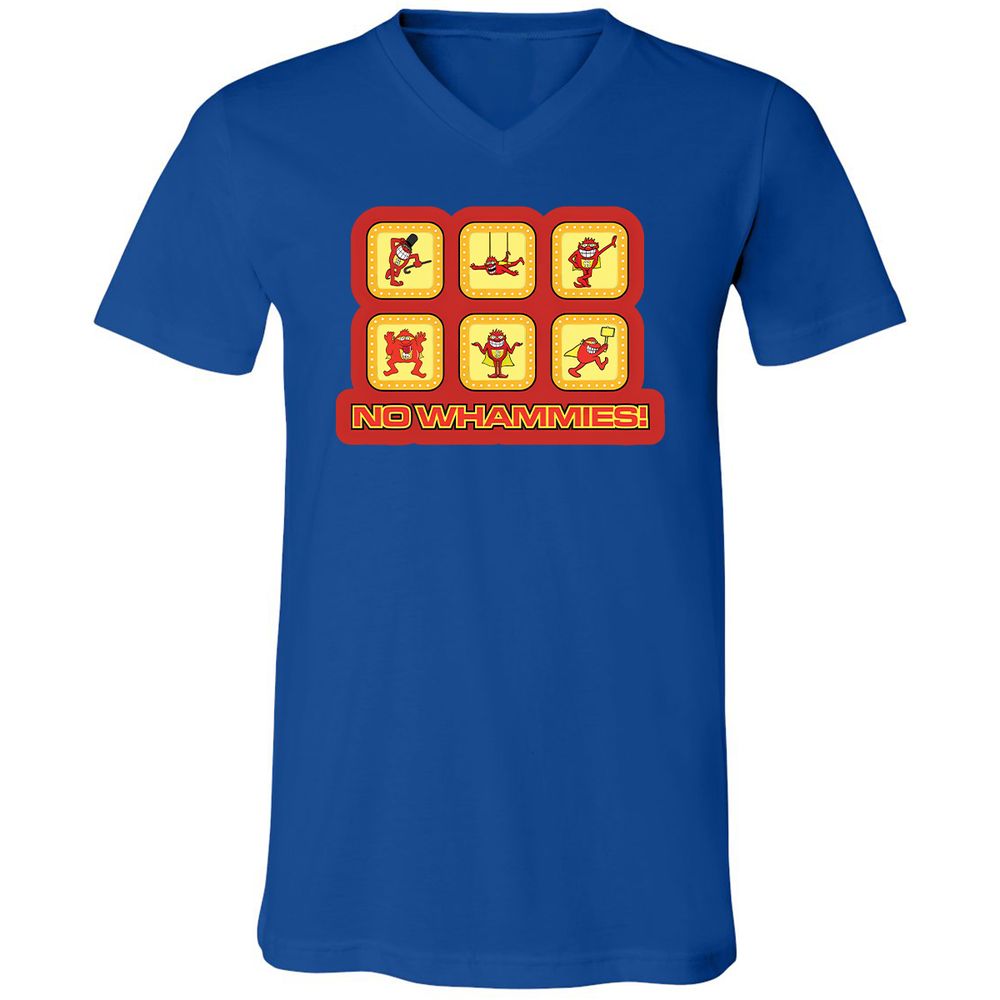 Unisex V-Neck T-Shirt - U3CUMYB6 - True Royal - 4