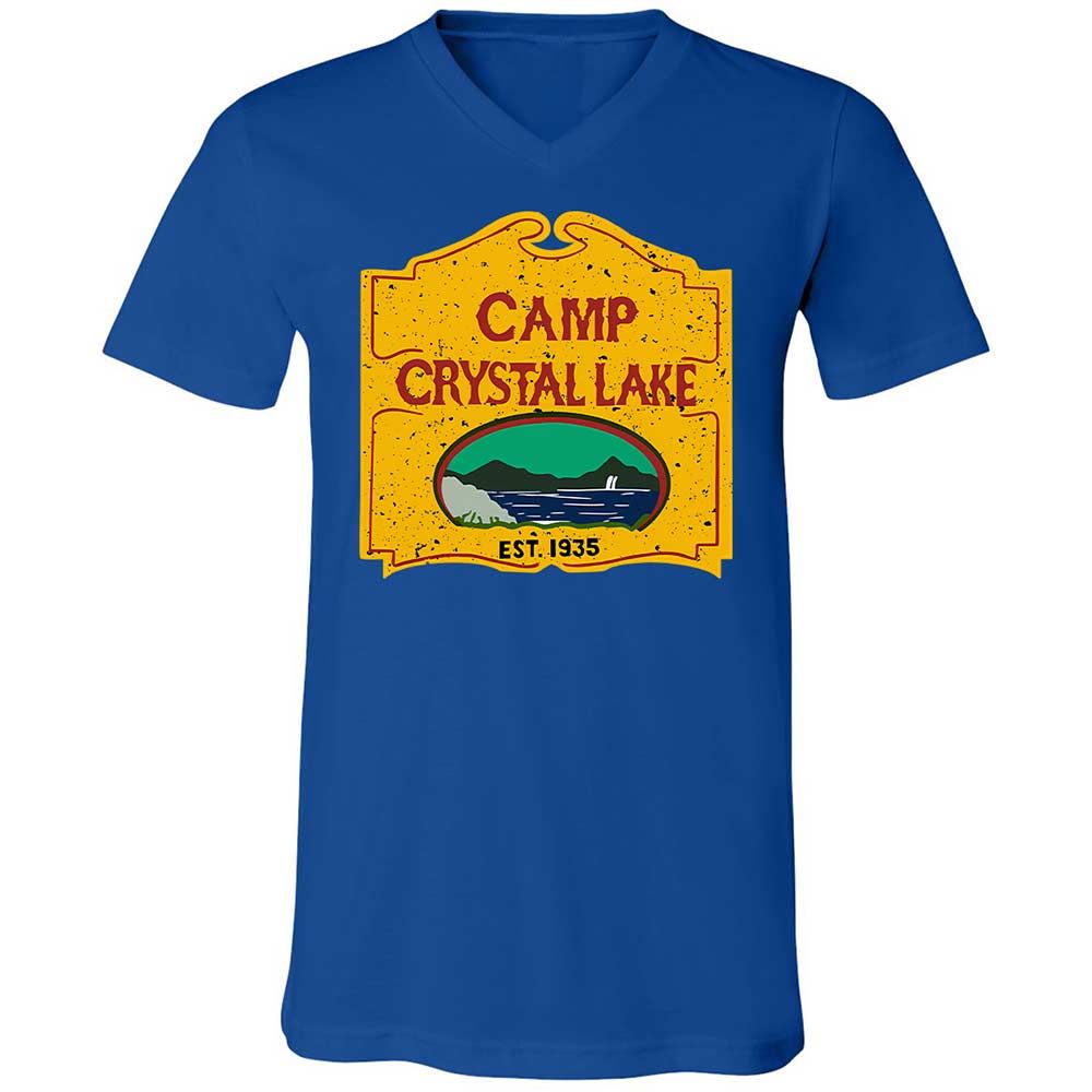Unisex V-Neck T-Shirt - HMD99AW6 - True Royal - 4
