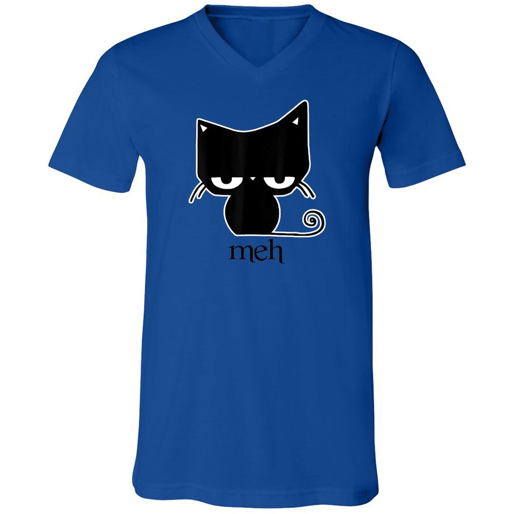 Unisex V-Neck T-Shirt - 45XLSN3Y - True Royal - 4