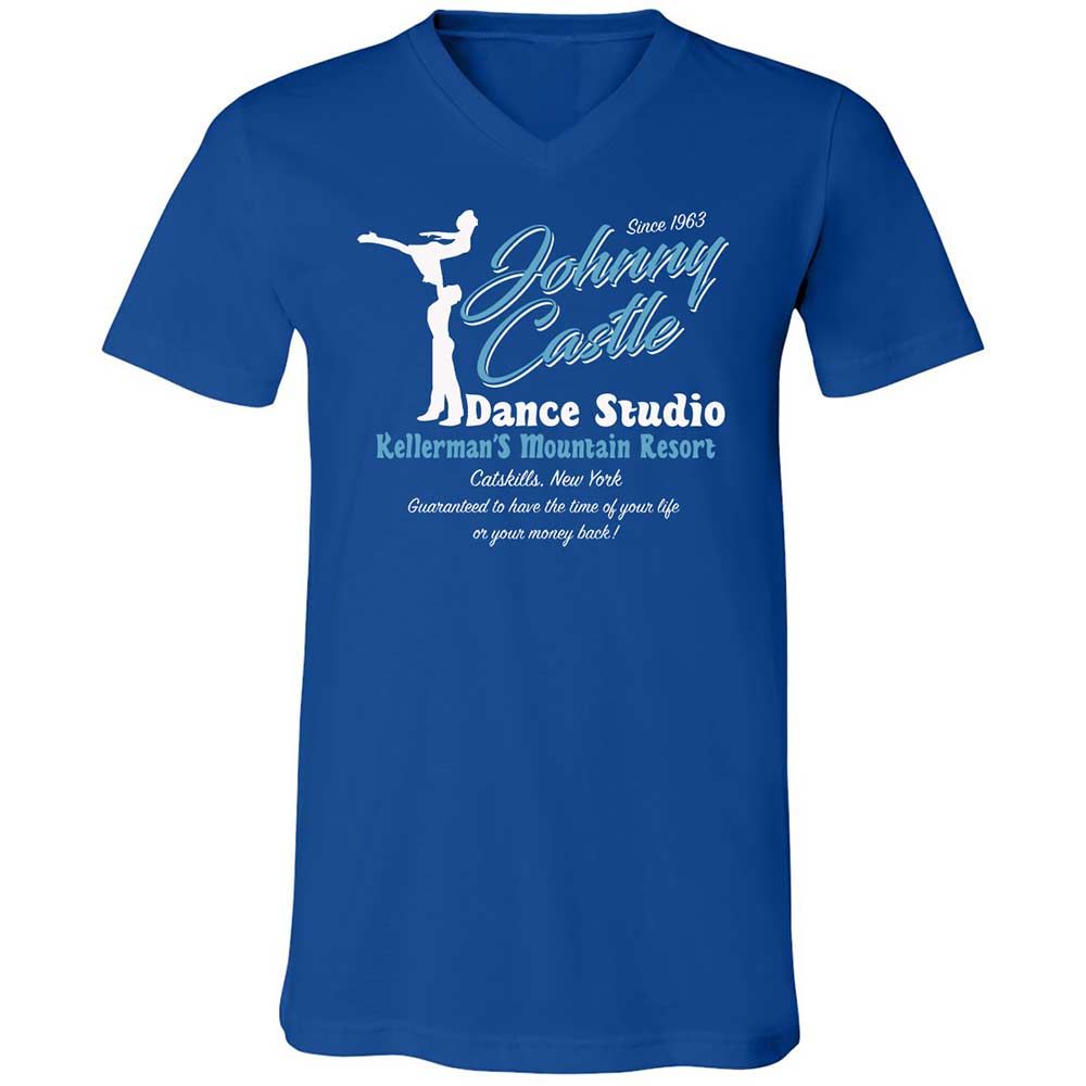 Unisex V-Neck T-Shirt - XXLJBML9 - True Royal - 4