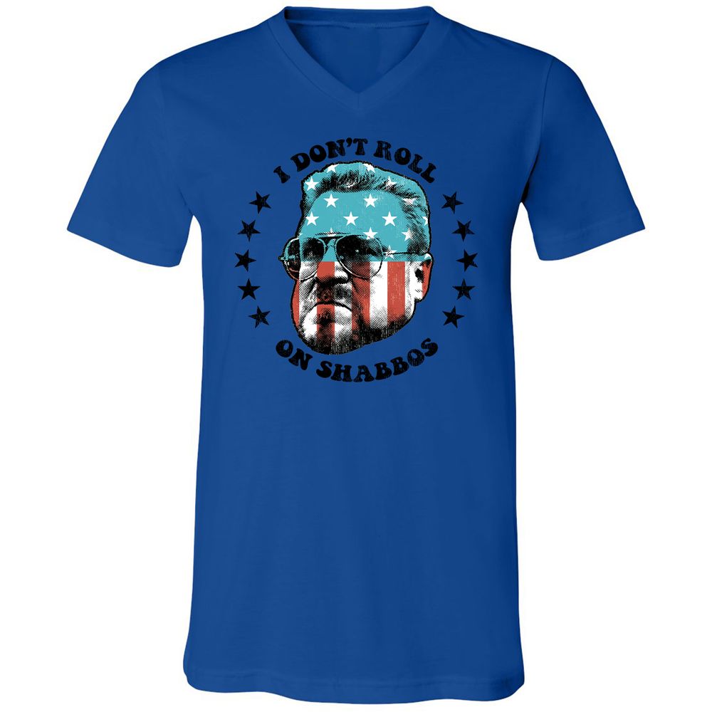 Unisex V-Neck T-Shirt - ZFX29XY1 - True Royal - 4