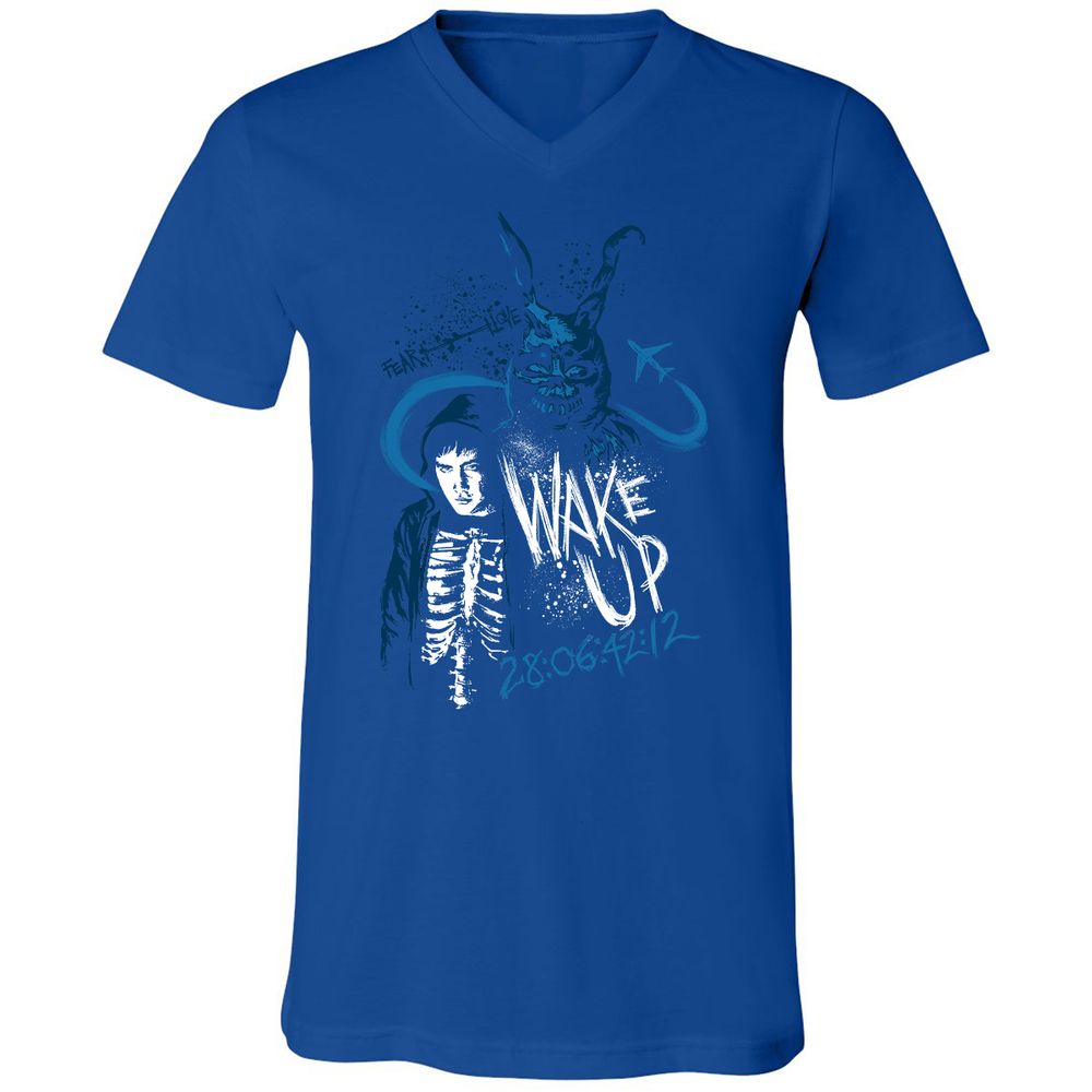Unisex V-Neck T-Shirt - SB3LH27K - True Royal - 4