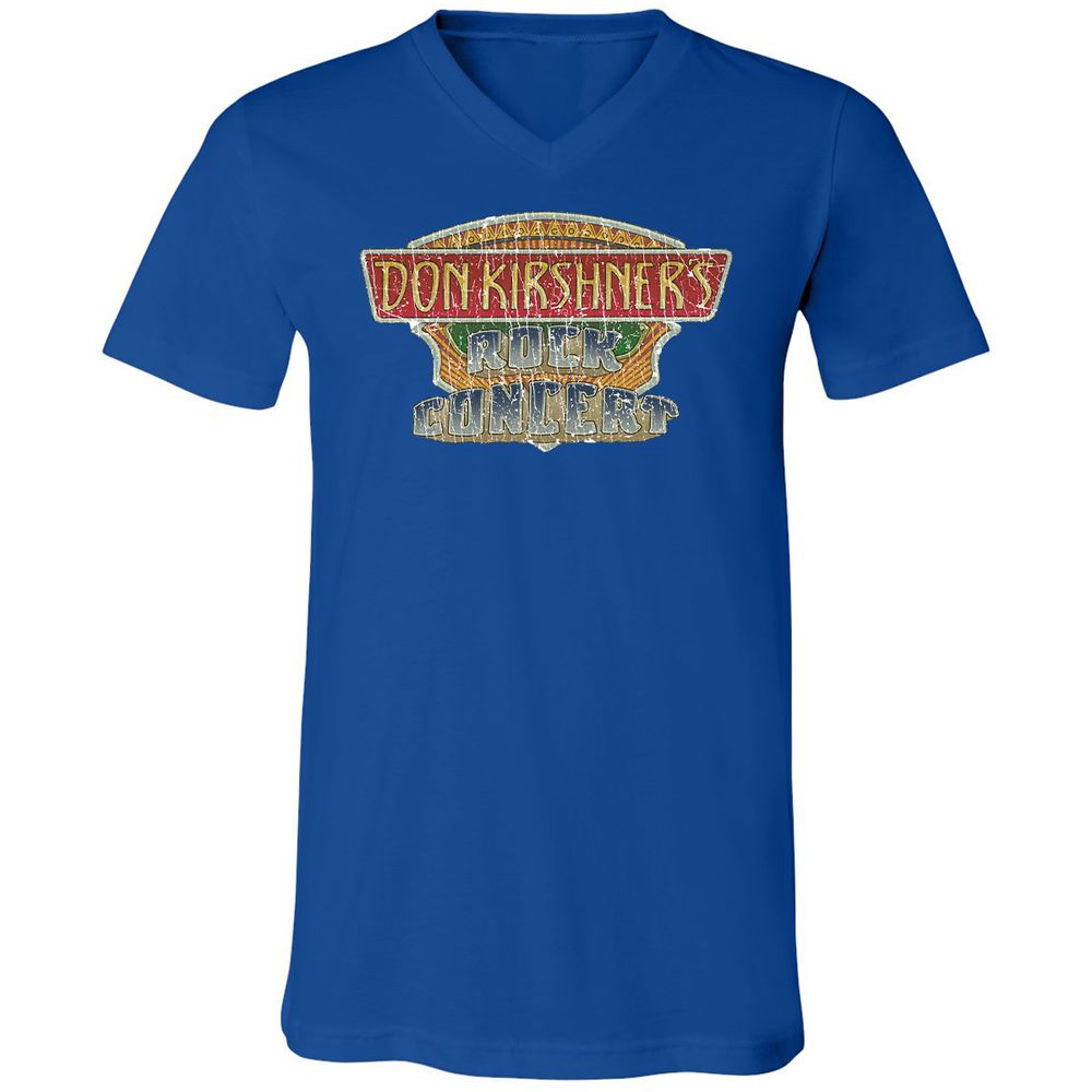 Unisex V-Neck T-Shirt - 5MJ4BWBX - True Royal - 4