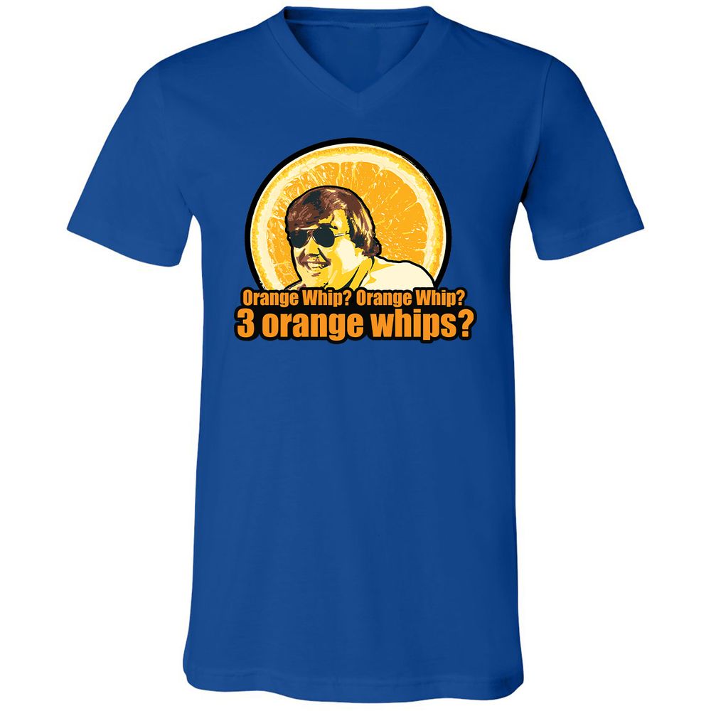 Unisex V-Neck T-Shirt - 6NMXD9EF - True Royal - 4