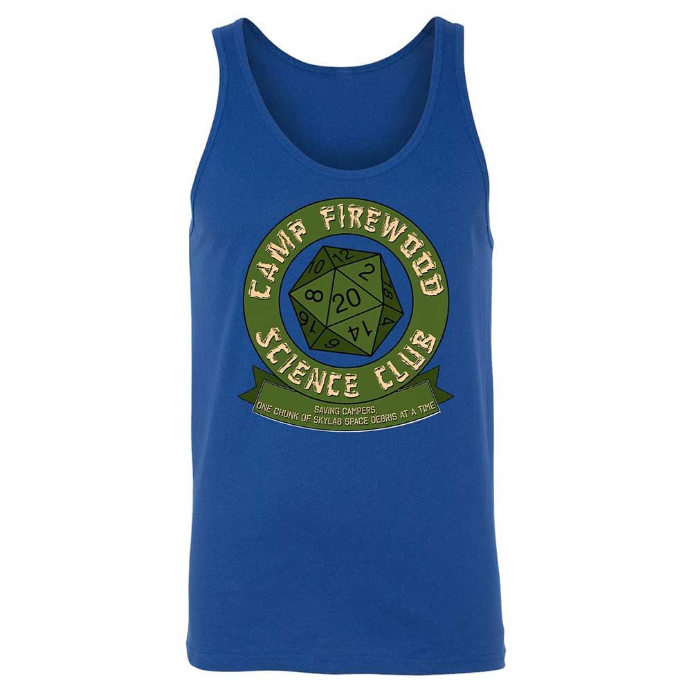 Camp Firewood Science Club - True Royal - 4