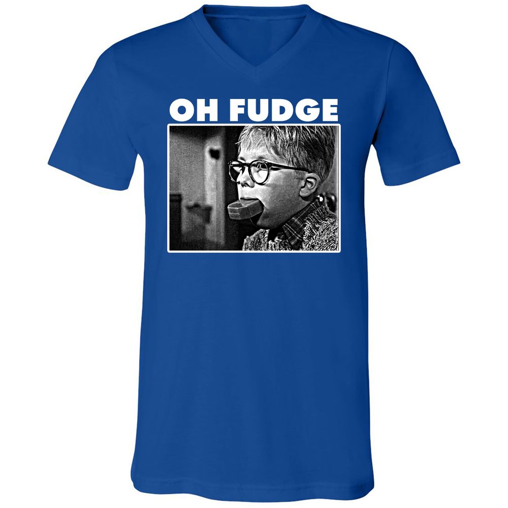 Unisex V-Neck T-Shirt - CSLE968Y - True Royal - 4