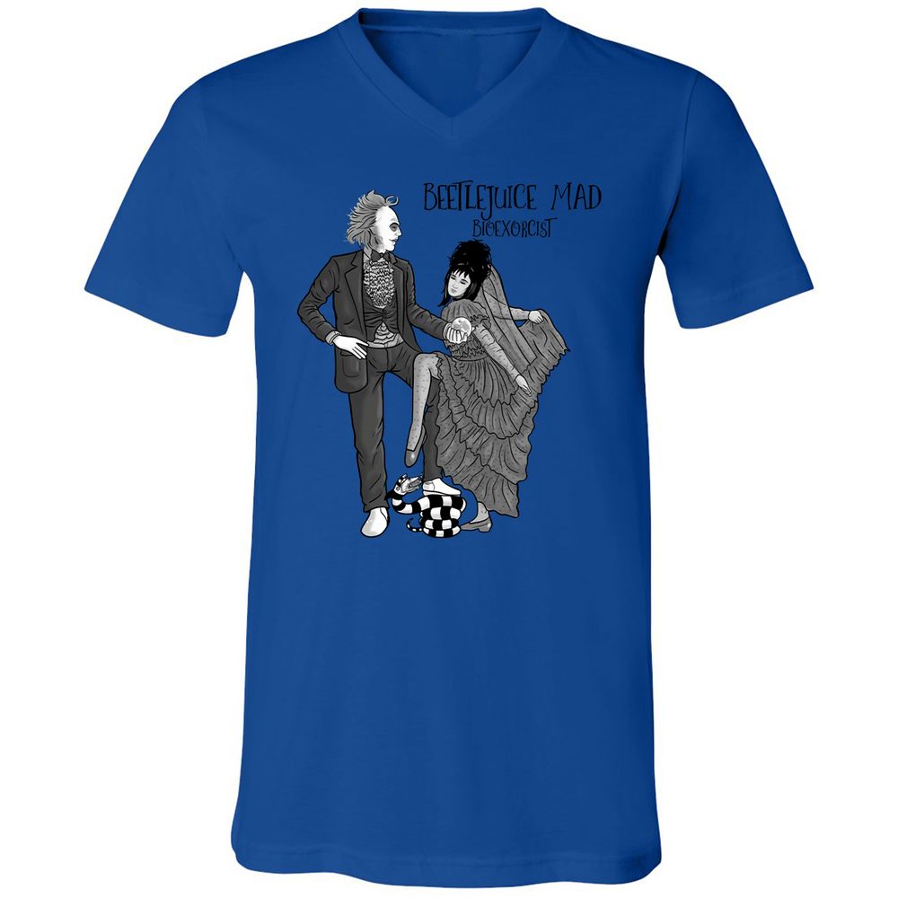 Unisex V-Neck T-Shirt - 2TV4J9AB - True Royal - 4