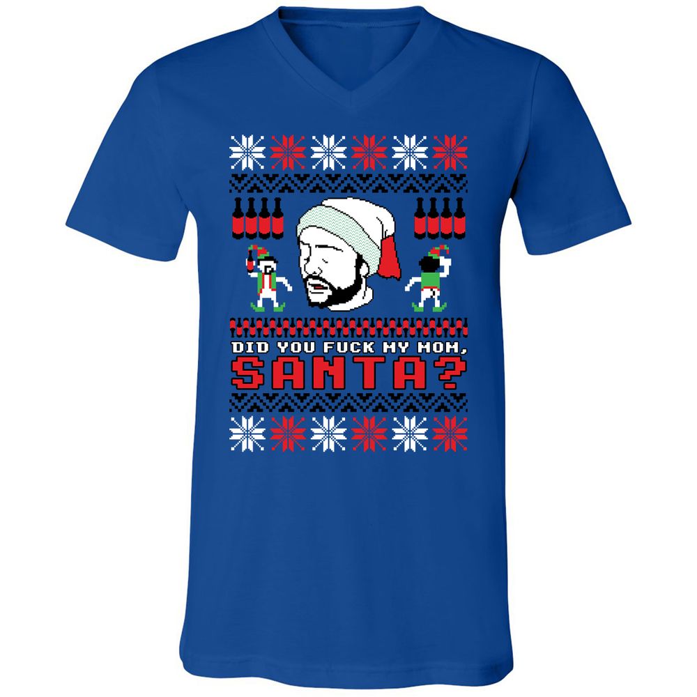 Unisex V-Neck T-Shirt - R85VS188 - True Royal - 4