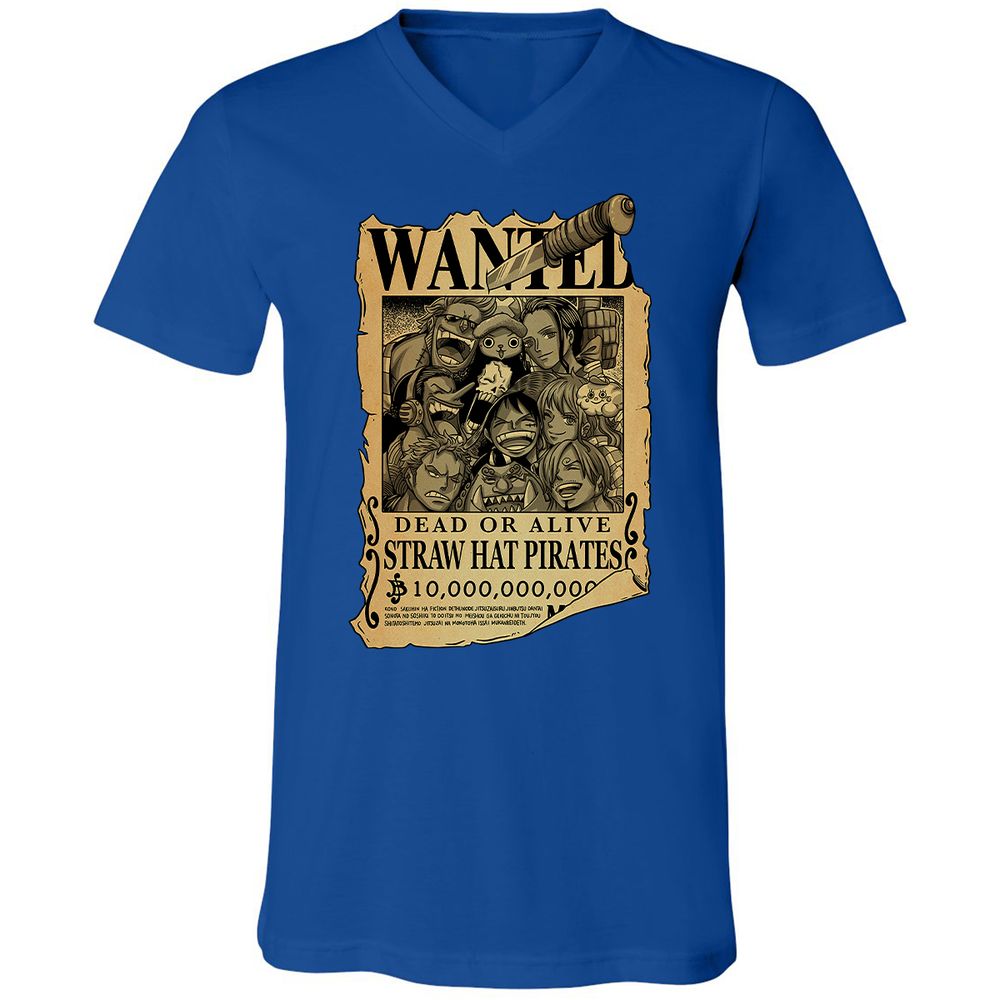 Unisex V-Neck T-Shirt - 1J4L674A - True Royal - 4