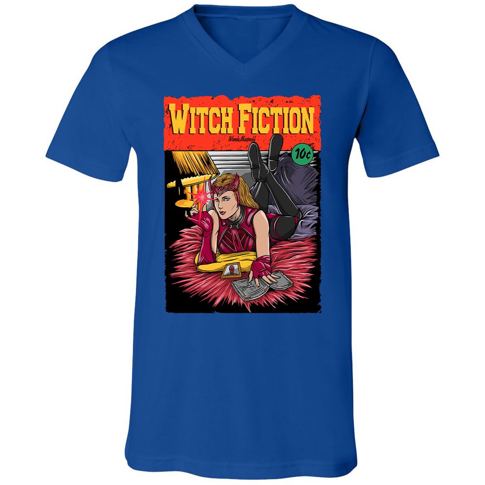 Unisex V-Neck T-Shirt - AELXATWA - True Royal - 4