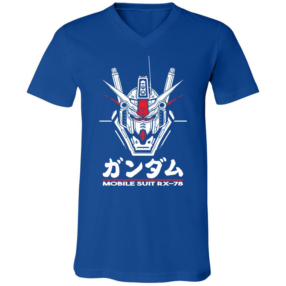 Unisex V-Neck T-Shirt - 4EFY2R3P - True Royal - 4