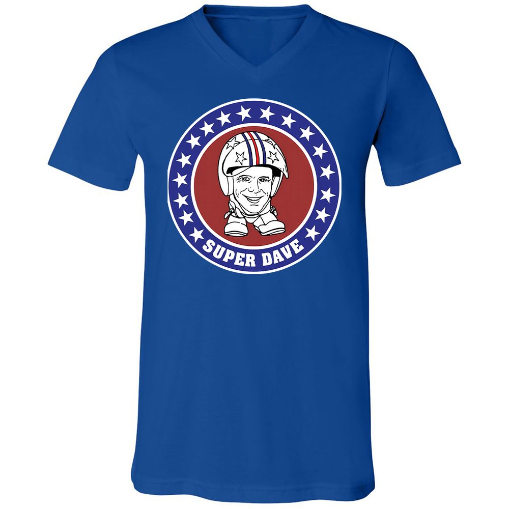 Unisex V-Neck T-Shirt - ULX71FAG - True Royal - 4