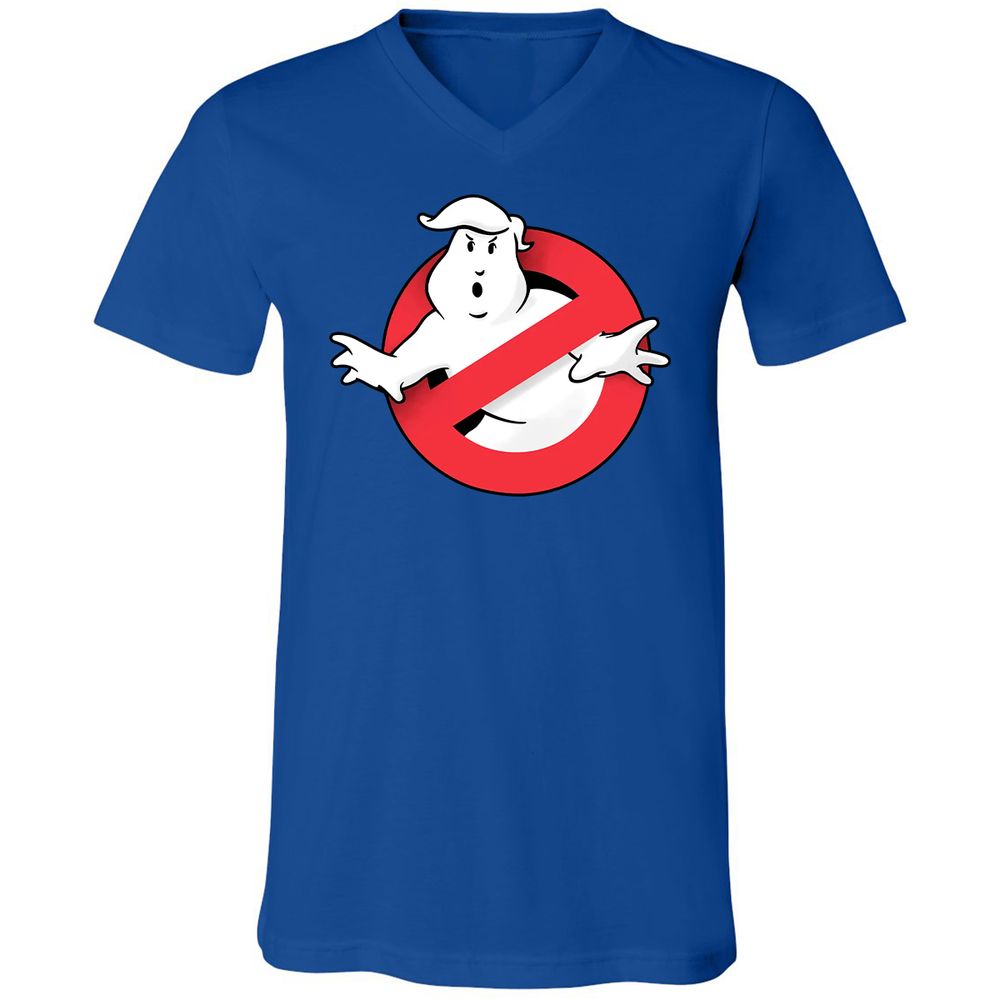 Unisex V-Neck T-Shirt - Z5RBN465 - True Royal - 4
