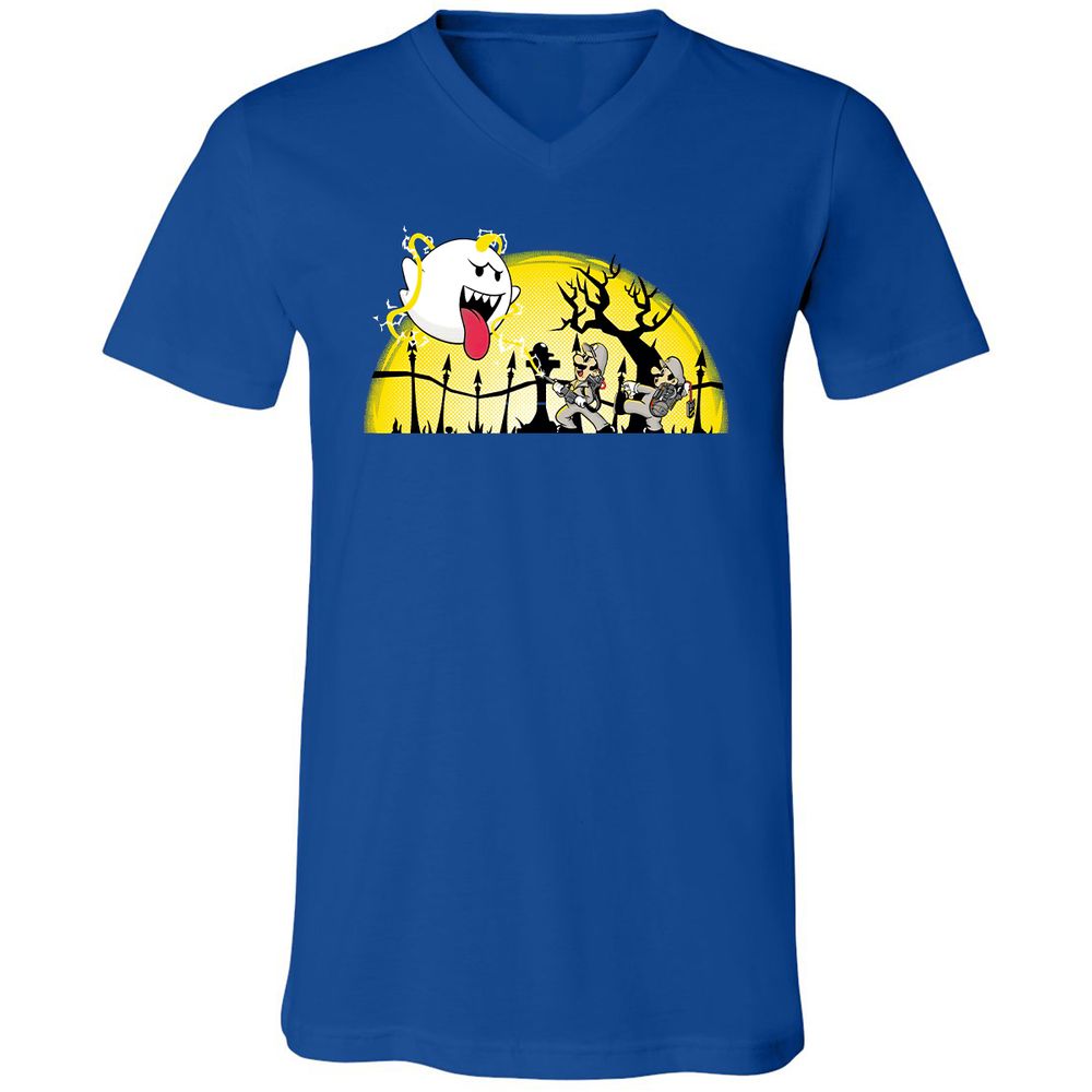 Unisex V-Neck T-Shirt - PZ18CRCZ - True Royal - 4