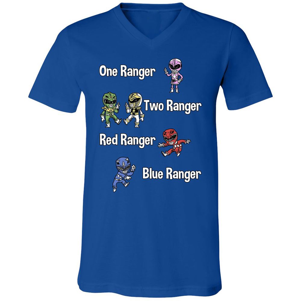 Unisex V-Neck T-Shirt - 72DADQ3Y - True Royal - 4