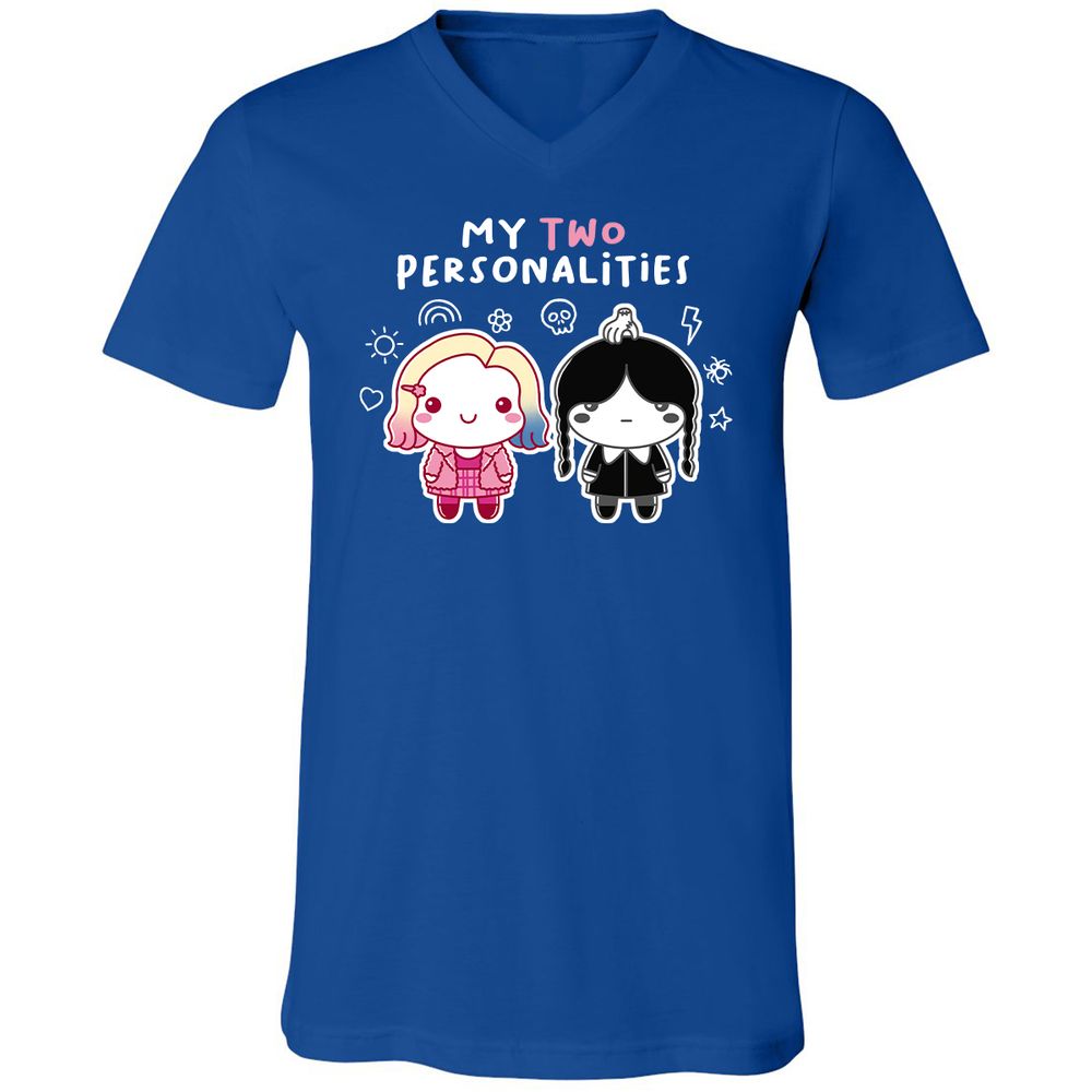 Unisex V-Neck T-Shirt - XV1429LW - True Royal - 4