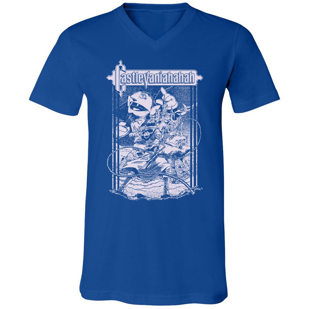 Unisex V-Neck T-Shirt - UL187RWZ - True Royal - 4