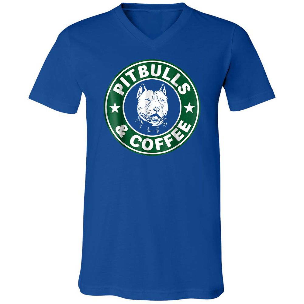 Unisex V-Neck T-Shirt - 1EYWJ7N8 - True Royal - 4