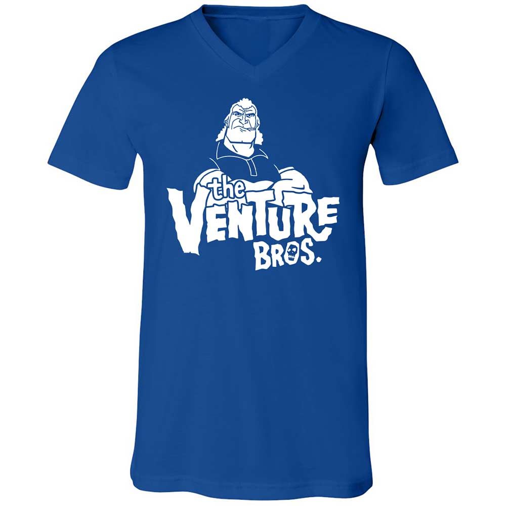 Unisex V-Neck T-Shirt - PW4LSEQ9 - True Royal - 4