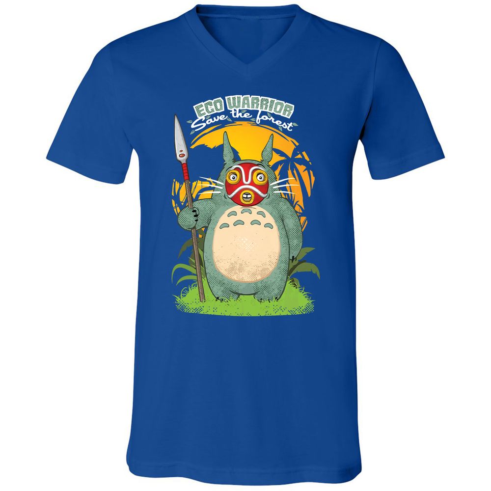 Unisex V-Neck T-Shirt - 5VJPTVG3 - True Royal - 4