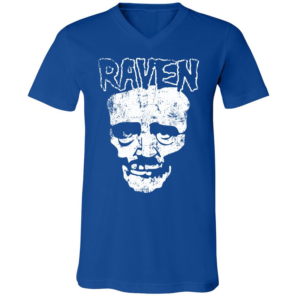 Unisex V-Neck T-Shirt - VULVSWAK - True Royal - 4
