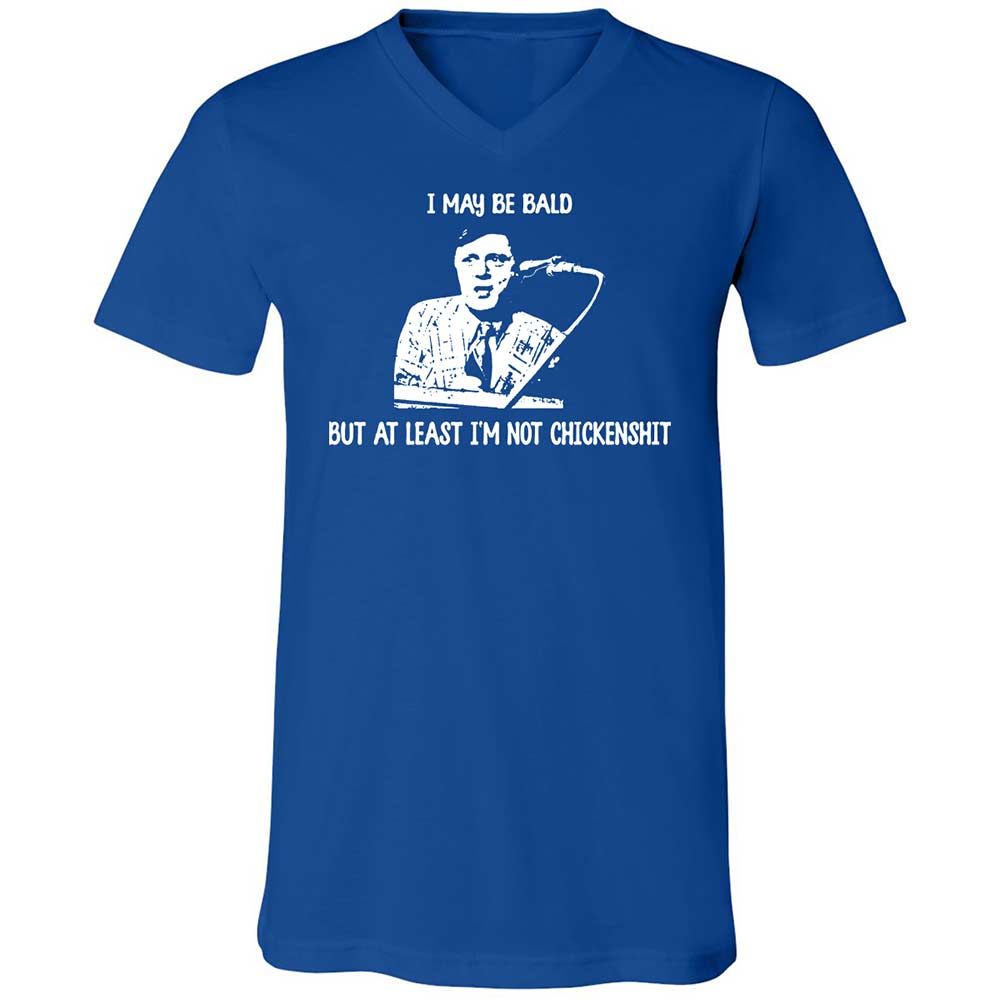 Unisex V-Neck T-Shirt - 4UFTVSXE - True Royal - 4
