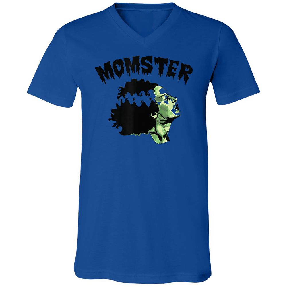 Unisex V-Neck T-Shirt - 57R63TY7 - True Royal - 4