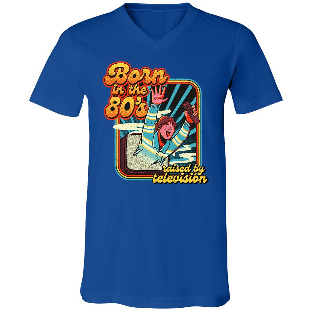 Unisex V-Neck T-Shirt - FSB24GAW - True Royal - 4