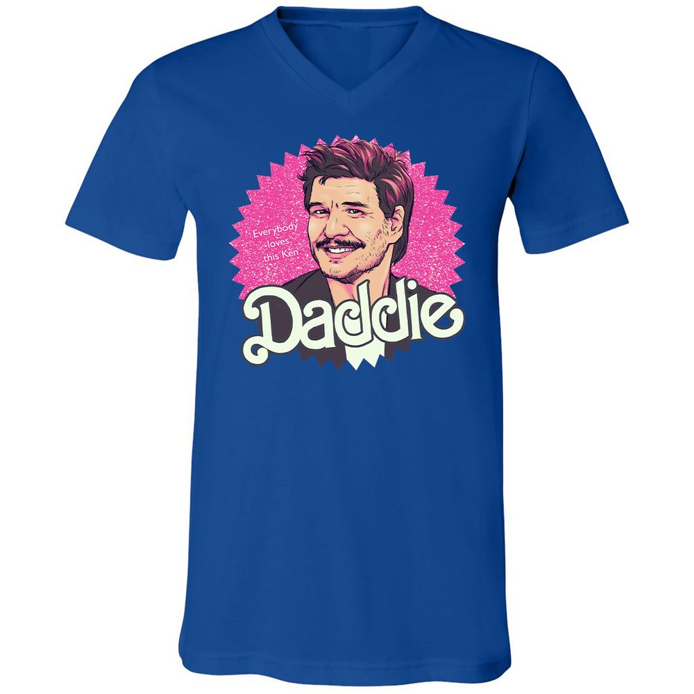 Unisex V-Neck T-Shirt - MCEWRUCV - True Royal - 4