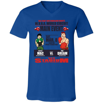 Unisex V-Neck T-Shirt - SZTTFJC5 - True Royal - 4