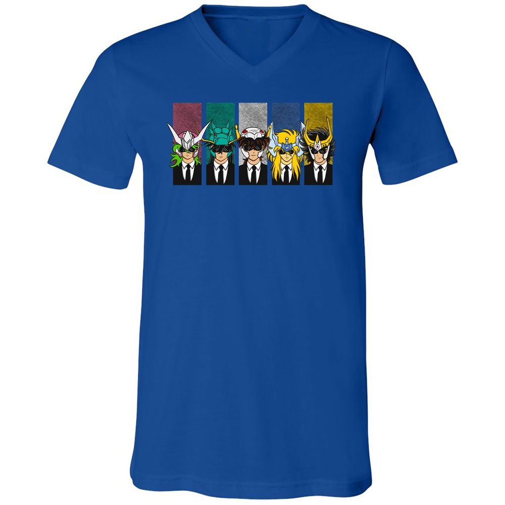 Unisex V-Neck T-Shirt - UG8762HX - True Royal - 4