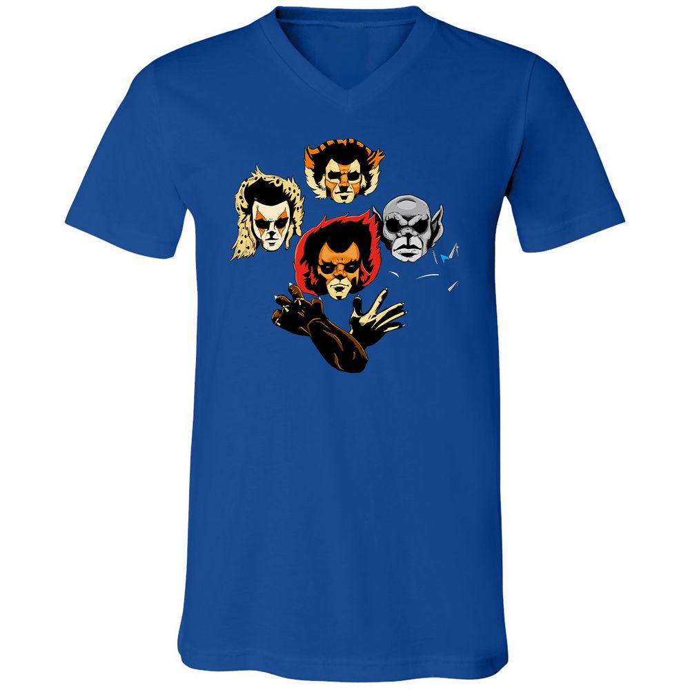 Unisex V-Neck T-Shirt - 4PLA6T9G - True Royal - 4