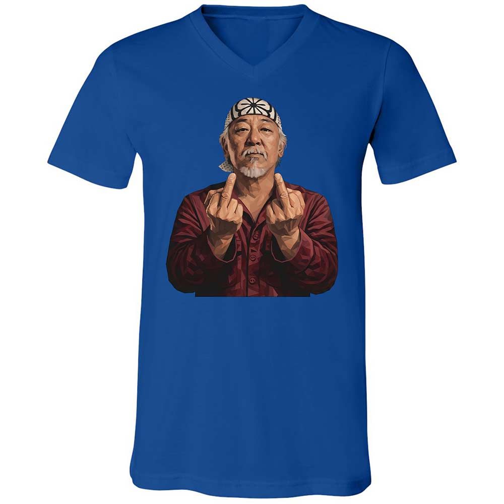 Unisex V-Neck T-Shirt - JS1MAWGU - True Royal - 4