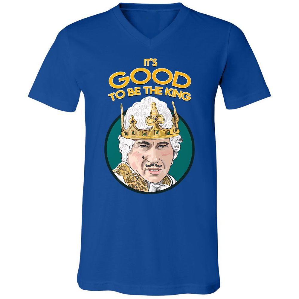 Unisex V-Neck T-Shirt - LA18SPNG - True Royal - 4