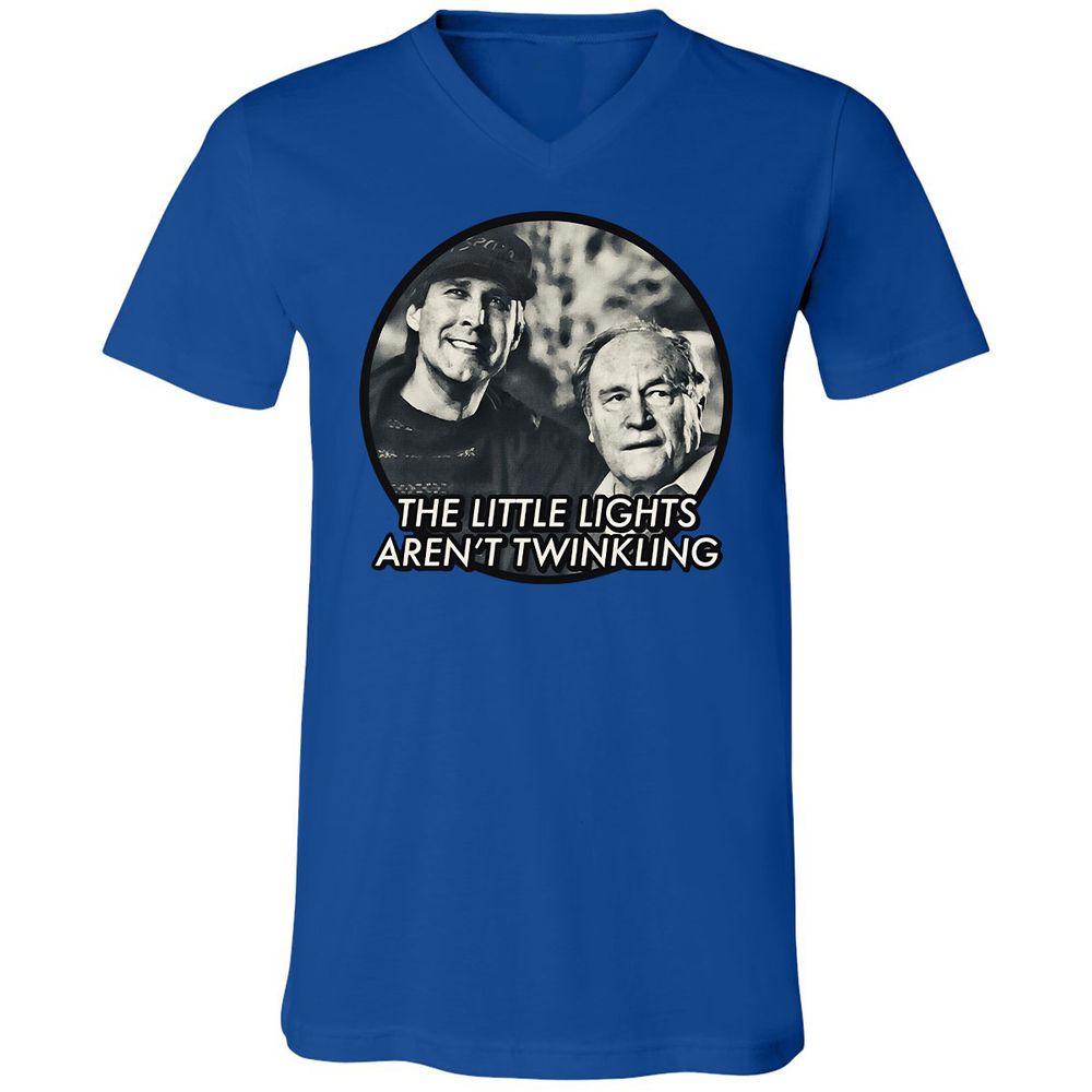 Unisex V-Neck T-Shirt - GHWZSKAA - True Royal - 4