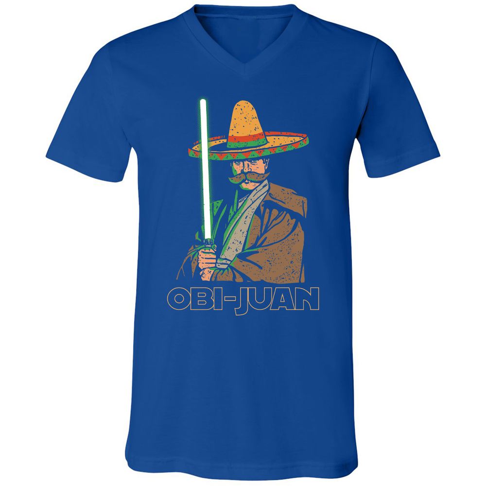 Unisex V-Neck T-Shirt - K1DS1EJ7 - True Royal - 4