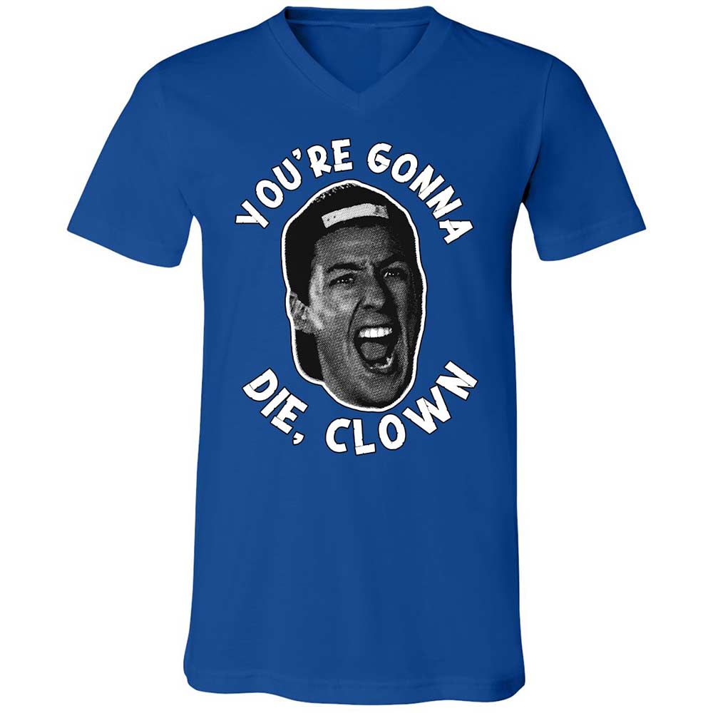 Unisex V-Neck T-Shirt - 5PCMFJPA - True Royal - 4