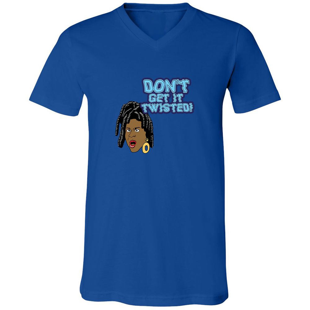 Unisex V-Neck T-Shirt - VMEH94UD - True Royal - 4