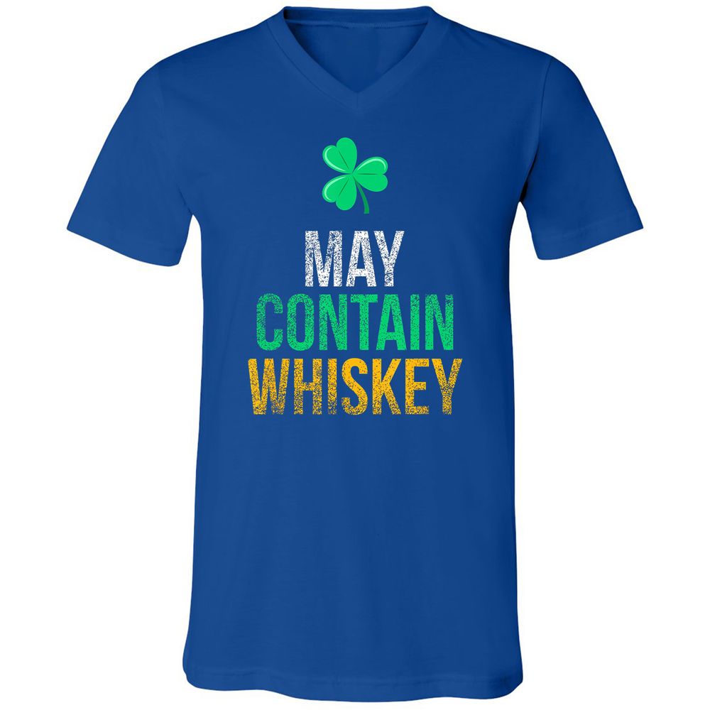 Unisex V-Neck T-Shirt - 44SP497V - True Royal - 4